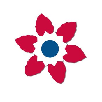 Klistremerke Maiblomst, liten