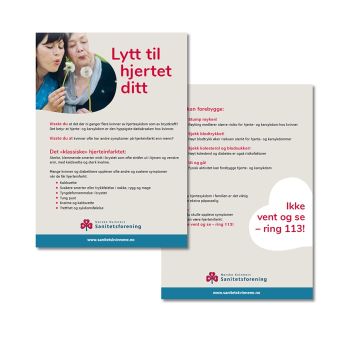 Flyer, Lytt til hjertet ditt 50PK - GRATIS
