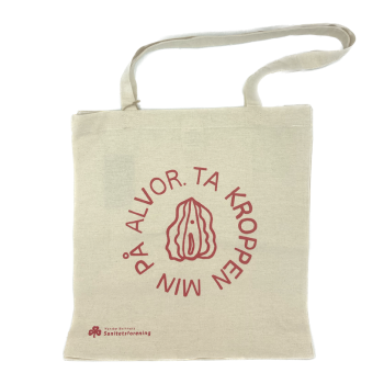 Handlenett: Ta kroppen min på alvor - rød