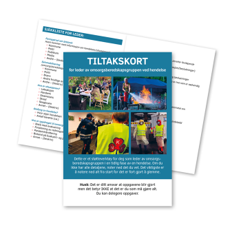 Tiltakskort for gruppeledere - 5pk
