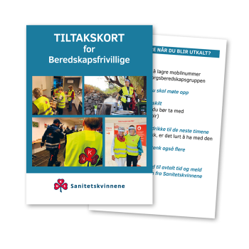 Tiltakskort for frivillige - 25pk